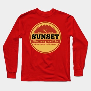 Vintage Sunset Sarsaparilla Logo Long Sleeve T-Shirt